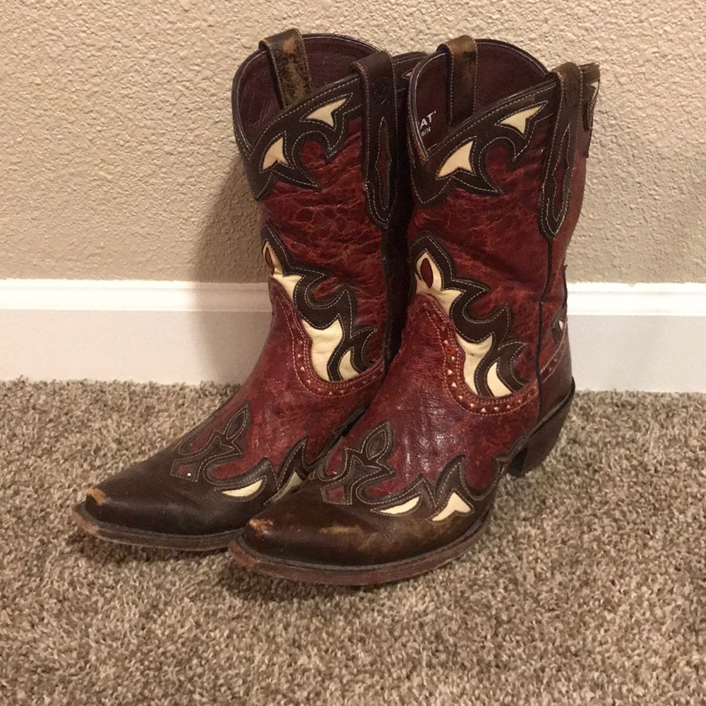 Red Cowgirl Boots by Ariat
